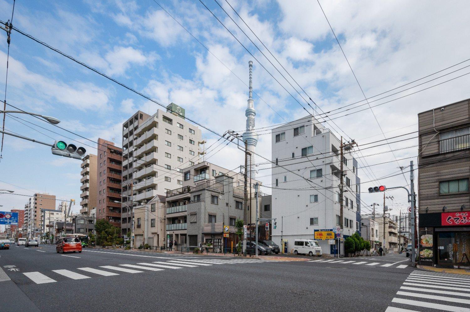 東京都Park Axis Azumabashi公寓 外观 照片